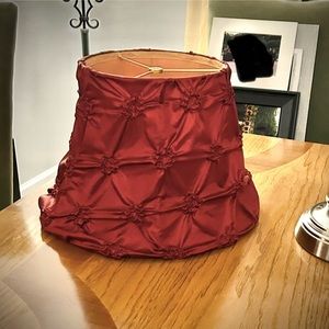 Red Lamp Shade
